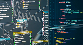 Image of Image of front end and back end code