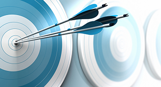 Image of bulleye arrows