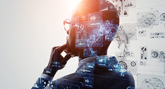 Image of A person thinking