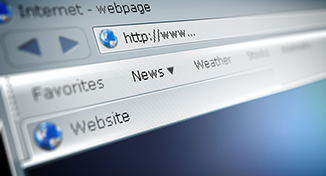 Image of Image of the search bar on the internet